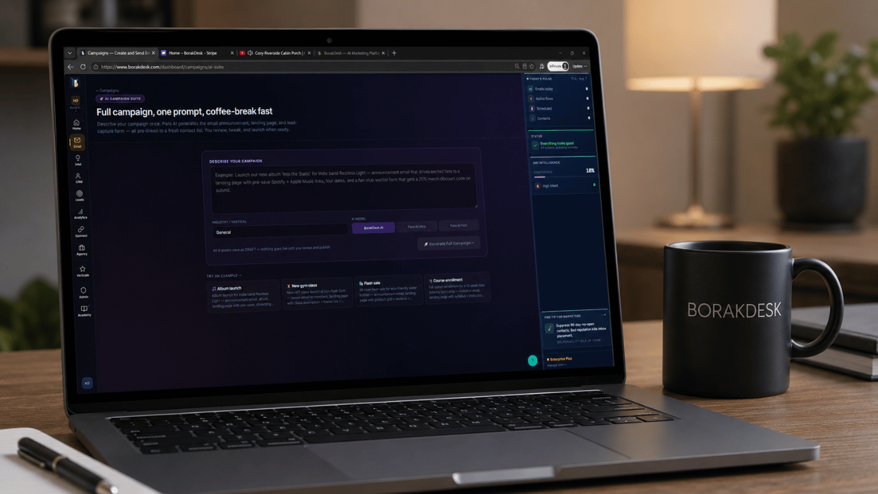 Paro Intelligence — BorakDesk